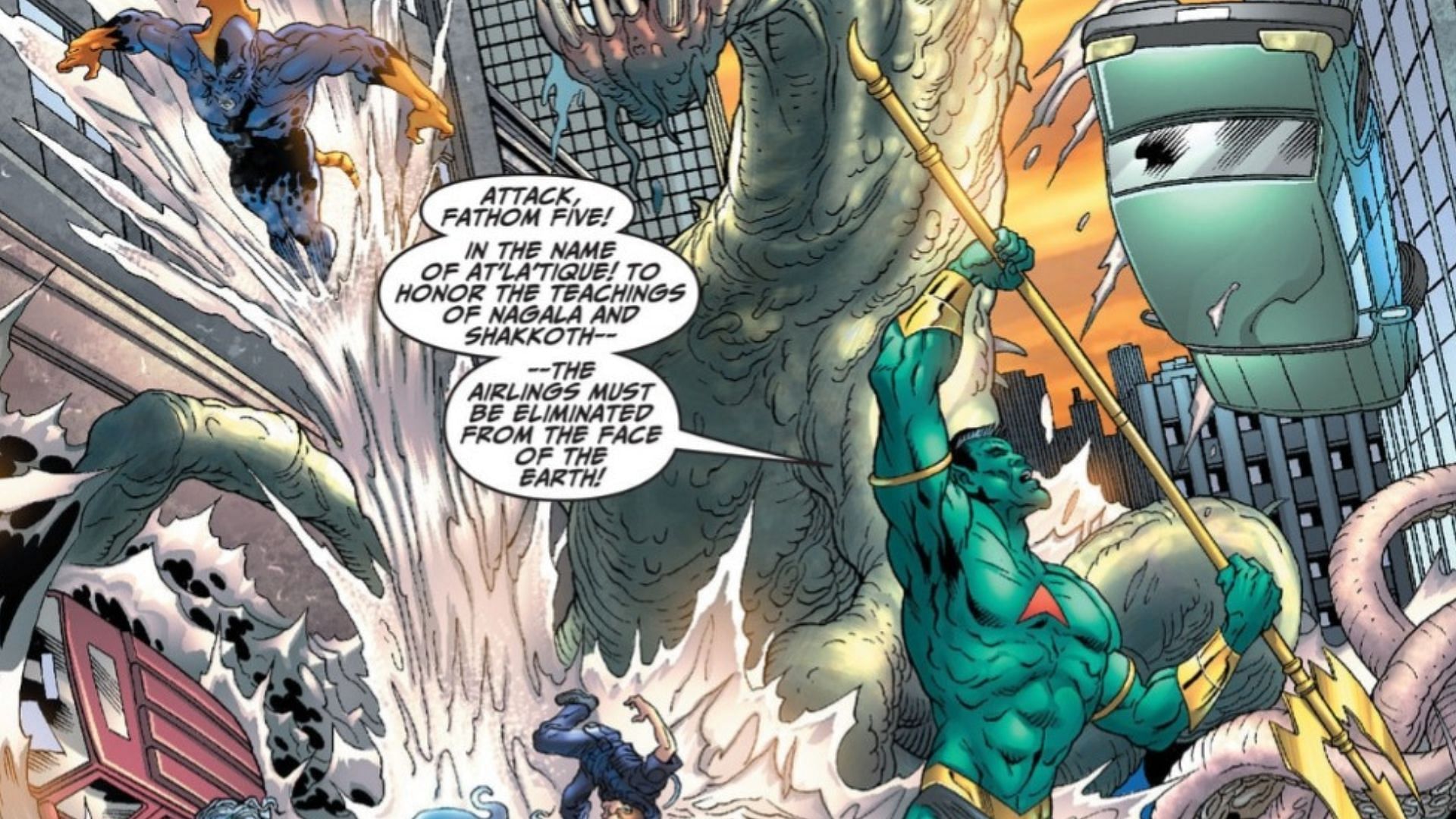An excerpt from New Thunderbolts Vol. 1 (Image via Marvel)